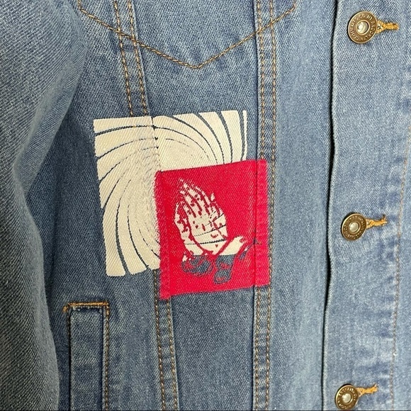 Brooklyn Cloth denim blessed jacket, NWT, large - Picture 5 of 8